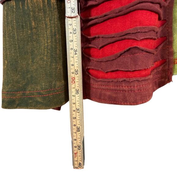 Greater Good Patchwork Jacket | Nepal Boho Hippie Festival Coat | 2X - Picture 10 of 10